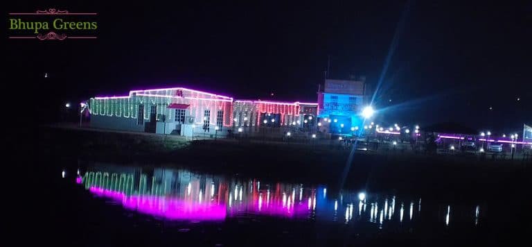 Bhupa Greens all decked-up in night